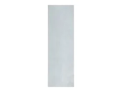 Alfombra HUARTE de pelo corto suave y lavable azul 80x250 cm