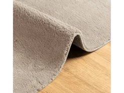 Alfombra HUARTE de pelo corto suave y lavable arena 240x340 cm