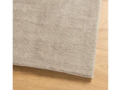 Alfombra HUARTE de pelo corto suave y lavable arena 240x340 cm