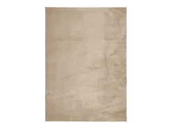 Alfombra HUARTE de pelo corto suave y lavable arena 240x340 cm