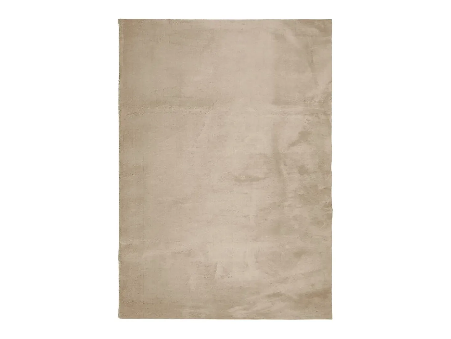 Alfombra HUARTE de pelo corto suave y lavable arena 240x340 cm