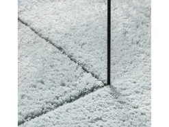 Alfombra HUARTE de pelo corto suave y lavable azul 160x230 cm
