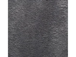 Alfombra HUARTE de pelo corto suave y lavable, color antracita, Ø 100 cm