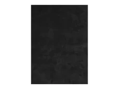 Alfombra HUARTE de pelo corto suave y lavable negra 120x170 cm