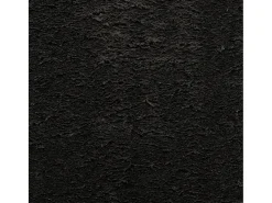 Alfombra HUARTE de pelo corto suave y lavable negra 120x170 cm