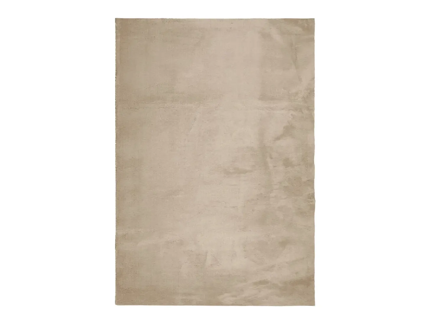 Alfombra HUARTE de pelo corto suave y lavable arena 160x230 cm