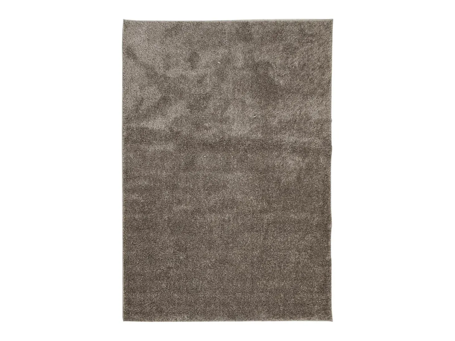 Alfombra ISTAN de pelo largo, aspecto gris brillante, 160x230 cm