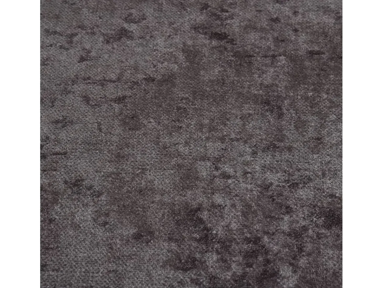 Alfombra lavable gris Ø 200 cm antideslizante