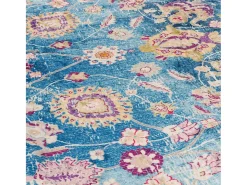 Alfombra lavable multicolor 80x150 cm antideslizante