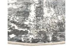Alfombra lavable multicolor Ø 120 cm antideslizante