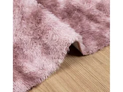 Alfombra NAVARRA Shaggy Rosa Empolvado 200x200 cm