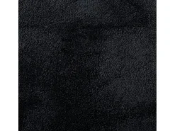 Alfombra OVIEDO de pelo corto negra Ø 200 cm