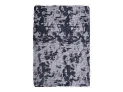 Alfombra peluda NAVARRA gris oscuro 120x170 cm