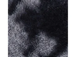 Alfombra peluda NAVARRA gris oscuro 240x240 cm
