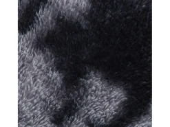 Alfombra peluda NAVARRA gris oscuro 240x240 cm