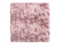 Alfombra peluda NAVARRA Rosa Polvo 240x240 cm