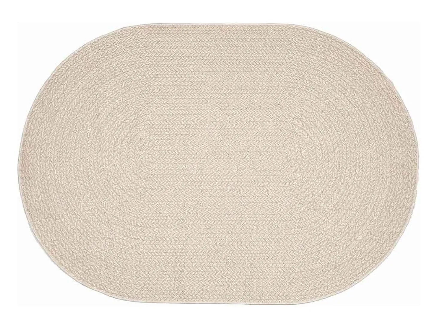 Alfombra PP color crema