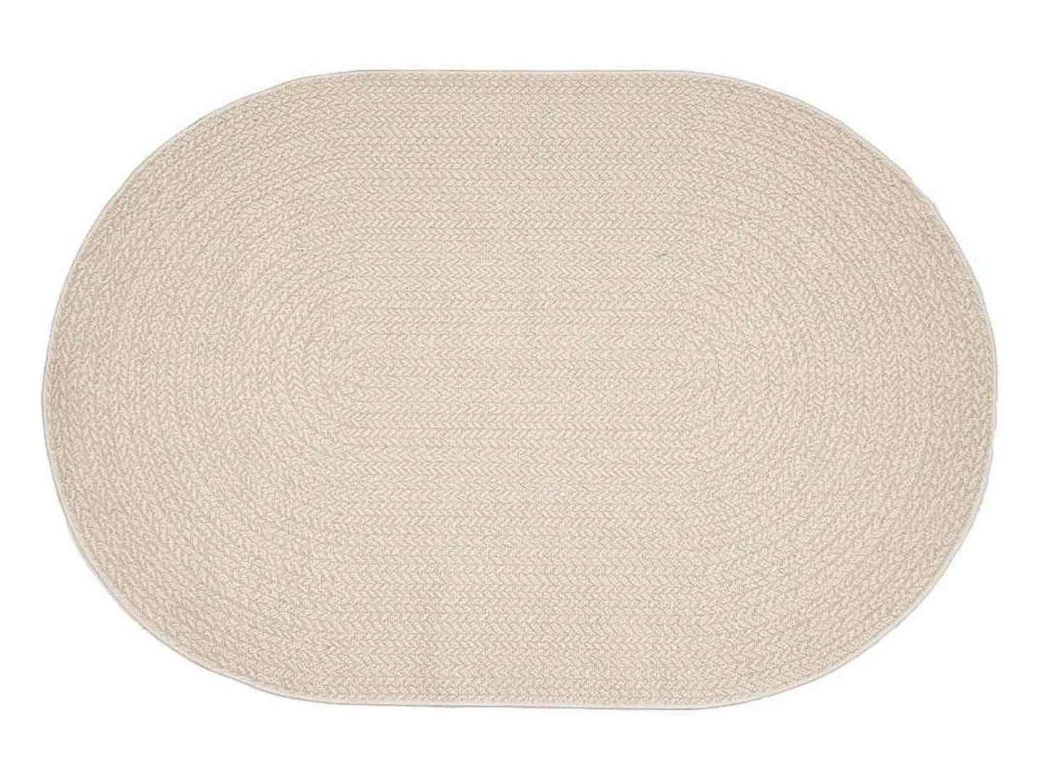 Alfombra PP color crema
