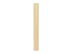 Alfombra rectangular de bambú natural claro 70x300 cm