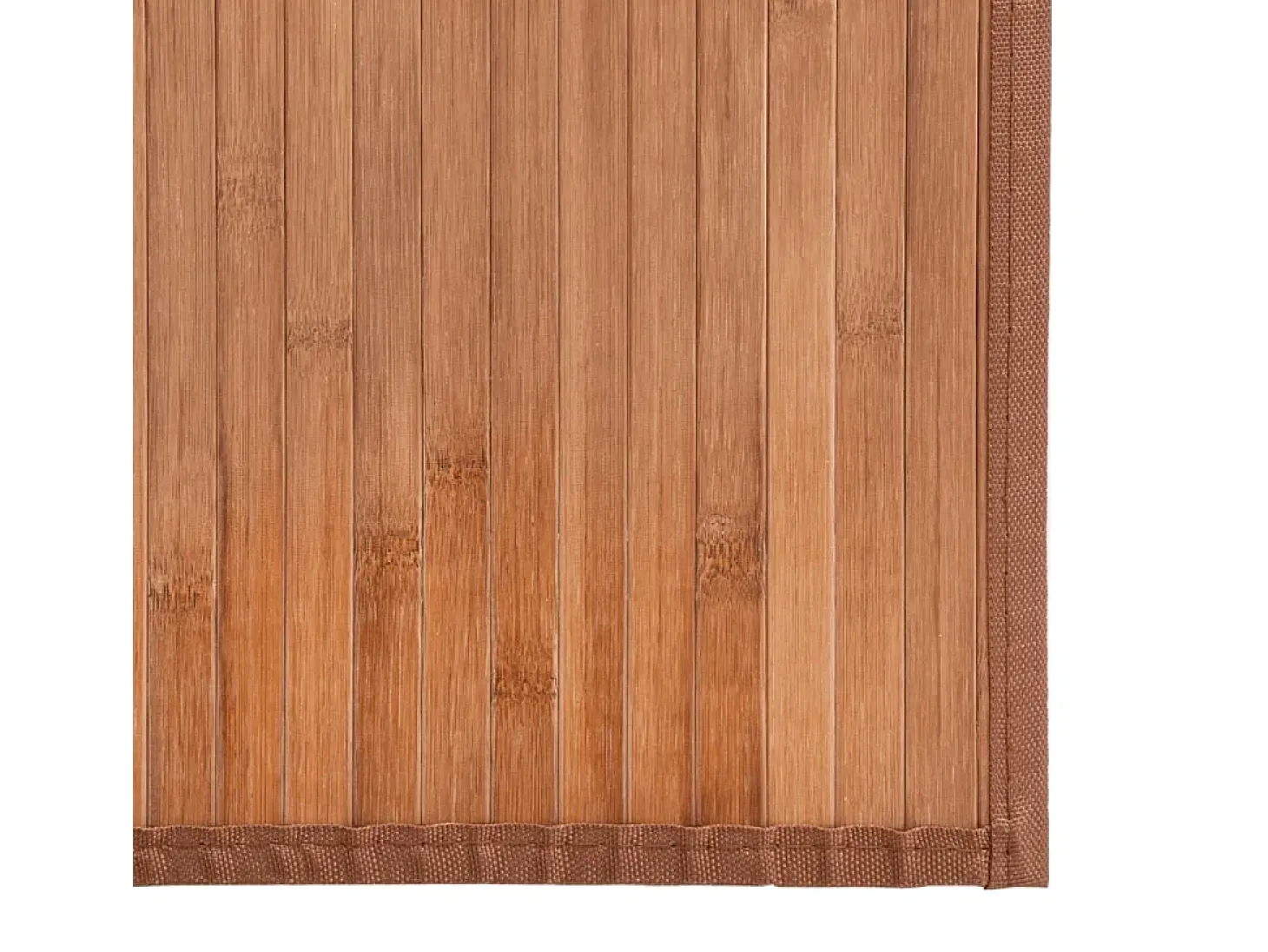Alfombra rectangular natural 100x300 cm bambú