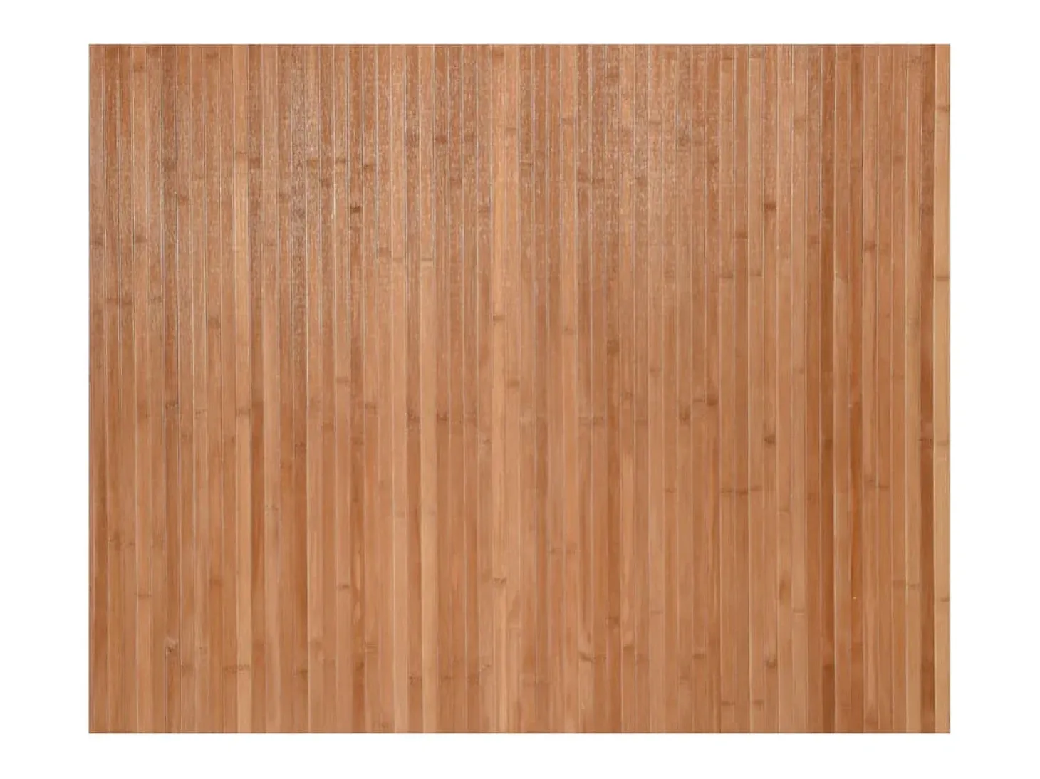 Alfombra rectangular natural de bambú 80x100 cm