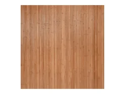 Alfombra rectangular natural 100x100 cm bambú