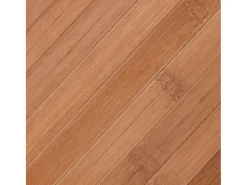 Alfombra rectangular natural 100x100 cm bambú