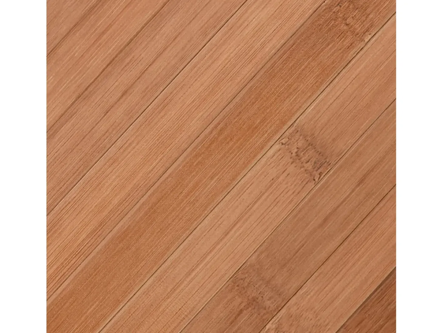 Alfombra rectangular natural de bambú 80x300 cm
