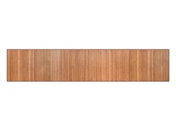 Alfombra rectangular natural de bambú 60x300 cm
