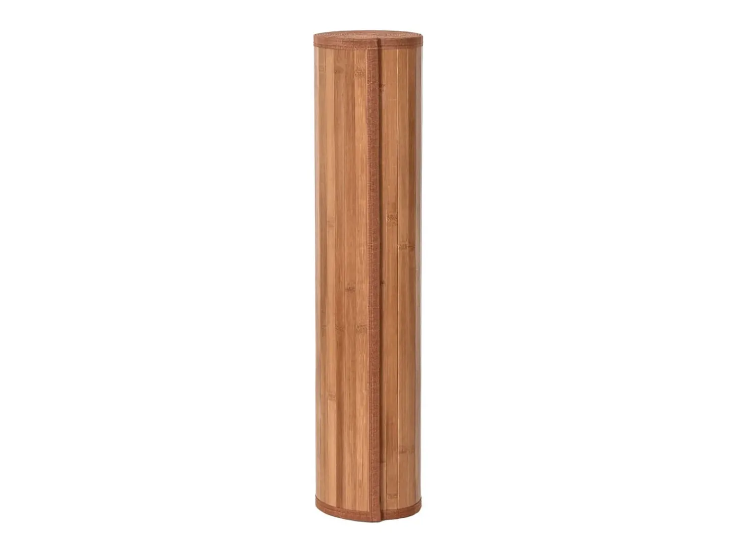 Alfombra rectangular natural de bambú 60x300 cm