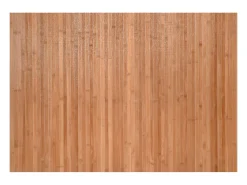 Alfombra rectangular natural de bambú 70x200 cm