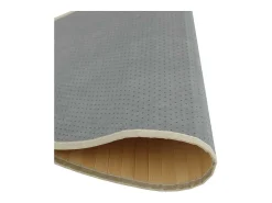 Alfombra redonda natural ligera de bambú de 60 cm