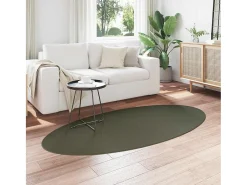 Alfombra Verde Bosque 100 x 200 cm Poliéster