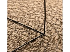 Alfombra ZIZUR 160x230 cm efecto yute para interior y exterior