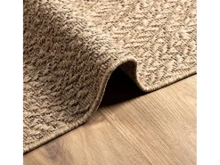 Alfombra ZIZUR 160x230 cm efecto yute para interior y exterior