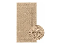 Alfombra ZIZUR 60x110 cm efecto yute para interior y exterior