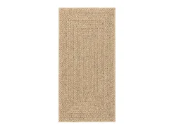 Alfombra ZIZUR 60x110 cm efecto yute para interior y exterior