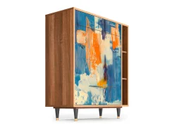 Aparador - 96х110х41 cm - BS6 - Abstract Expressionism, Nogal