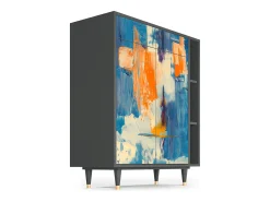 Aparador - 96х110х41 cm - BS6 - Abstract Expressionism, Antracita