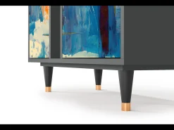 Aparador - 94х96х41 cm - BS5 - Abstract Expressionism, Antracita