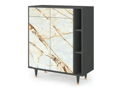 Aparador - 96х110х41 cm - BS6 - Arenay Marble, Antracita