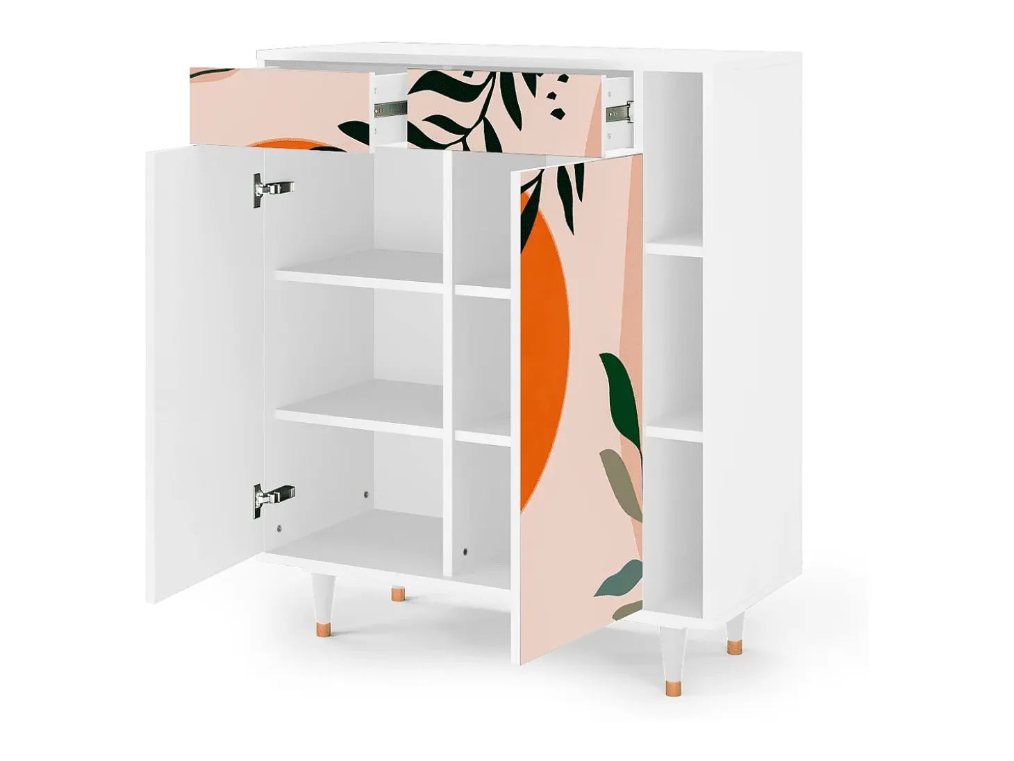 Aparador - 96х110х41 cm - BS6 - Artwork, Blanco