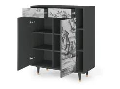 Aparador - 96х110х41 cm - BS6 - Blau Schuyte, Antracita