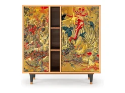 Aparador - 94х96х41 cm - BS5 - Blood by James Jean, Nogal