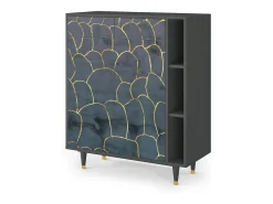 Aparador - 96х110х41 cm - BS6 - Blue Lagoon, Antracita