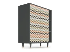 Aparador - 96х110х41 cm - BS6 - Bright Ripple, Antracita