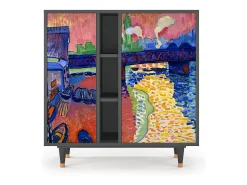 Aparador - 94х96х41 cm - BS5 - Charing Cross Bridge, Antracita