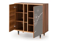 Aparador - 94х96х41 cm - BS5 - Cherry Blossom, Nogal