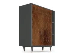 Aparador - 96х110х41 cm - BS6 - Chocolate Bar, Antracita
