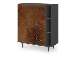 Aparador - 96х110х41 cm - BS6 - Chocolate Bar, Antracita